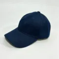 Casquette de baseball unie bleu marine, chapeau de soleil décontracté, modèle élégant. - Bleu marine