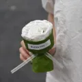 Mini white rose bouquet variant, charming gift for birthday, party, and home decor. - Pocket Bouquet (White Rose)