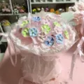 Handcrafted ceramic flower bouquet dopamine color gift for teacher romantic pink floral arrangement - 21 Flowers Pack / Pink