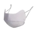 Maschera solare in seta di ghiaccio bianca con passanti per le orecchie regolabili - Grigio (WHSP146-B)
