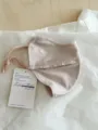 Beige 3D ice silk sun protection mask with snowflake logo and UV indicator card - Short Style Light Pink