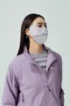 Lavender cooling sun protection mask made of breathable nylon fabric for women - Short / Purple With Snowflake