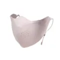 Breathable ice silk sun protection mask with eye corner coverage for summer - One Size / Pink
