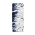 Foulard magique en soie de glace été protection solaire cache-cou cyclisme pêche masque - Style Camouflage Abstrait Bleu Blanc (WHHT562-4)