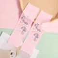 Cute kids ice sleeves for summer sun protection, breathable cartoon arm sleeves for kids. - Pink Rainbow Bunny Style (WHSP070-E)