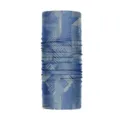 Sciarpa magica in seta di ghiaccio con stampa geometrica blu per ciclismo all'aperto protezione. - Stile Geometrico Astratto Blu (WHHT562-15)