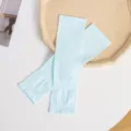 Atmungsaktive hellblaue Eisseiden-Sonnenschutz-Armschützer für Kinder und Babys - Einheitsgröße / Blau (WHSP047-F)