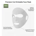 Masque de protection solaire gris avec ouverture buccale respirante pour la randonnée - Visage Complet / Gris clair