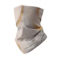 Ghetta per il collo senza cuciture in seta di ghiaccio con elegante design marmo oro. - Taglia unica / WHHT561-15 Marmo Grigio Oro