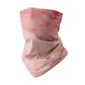 Maschera viso da ciclismo in seta di ghiaccio motivo marmo rosa protezione solare scaldacollo. - Taglia unica / WHHT561-16 Marmo Rosa