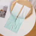 Gradient ice silk sun protection sleeves for outdoor sports, UV block cooling arm covers. - One Size / Mint Green Gradient (WHSP052-Q)