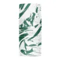 Bandana tubolare senza cuciture in seta di ghiaccio verde e bianca per lo sport all'aperto. - Stile Oceano Balena Verde (WHHT562-23)