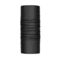 Sciarpa magica in seta di ghiaccio nera protezione solare estiva per ciclismo pesca all'aperto - Stile Tinta Unita Nero (WHHT562-27)