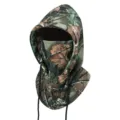 Χειμερινή Θερμική Κουκούλα Fleece Αντιανεμική Σκι Ποδηλασία Μάσκα Προσώπου Πολύ Ζεστή - Πράσινο Παραλλαγής