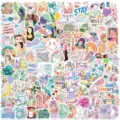 Variety pack of 120 beauty and skincare themed cartoon stickers for DIY decoration - Beauty Skincare Stickers (PMS445PMS446) / 120 Pieces/Pack
