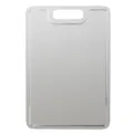 Durable pure titanium cutting board with an easy-grip handle for home kitchen use - Sink Design Double Sided Pure Titanium (30.5x20.5x0.2cm)