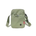 Minimalistische kleine groene nylon crossbodytas voor dames, lichte zomerstijl - Lichtgroen