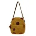 Joli sac à bandoulière en peluche capybara de dessin animé avec sangle réglable - Style Capybara Marron (3820bgf) / Brun Foncé