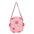 Sac à bandoulière mignon en peluche capybara rose avec broderie étoile pour filles - Style Capybara Rose (3820bgf) / Rose