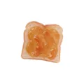 Support de téléphone réaliste en forme de pain grillé avec confiture d'orange vibrante. - Support Toast à l'Orange / Support Uniquement (Sans Coque)