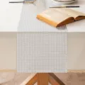 Eleganter silberner Spiegel-Pailletten-Tischläufer für luxuriöse Hochzeiten und Partys - Silber