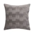 Luxurious grey velvet pillowcase featuring a modern smocked pleated texture design - Pillowcase (Without Core) / 45x45cm / Gray