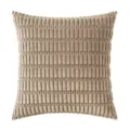 Beige wheat-ear textured corduroy throw pillowcase for sofa home decor - 30*50cm Without Core / Clove Tea
