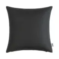 Premium solid charcoal black waterproof outdoor pillowcase for garden patio decor - Dark Gray