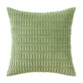 Decorative textured wheat ear corduroy pillowcase in sage green for sofa and bed decor - 30*50cm Without Core / Light Green