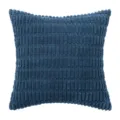 Blue wheat ear corduroy decorative pillow cover for living room sofa cushion case - 30*50cm Without Core / Denim Blue