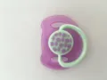 Sucette magnétique violette et verte pour poupées de simulation et poupées - Style Fleur Violet Vert (8)