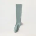 Calze a compressione verde salvia per il salto della corda e il fitness con stella - Taglia unica / Grigio Stella