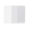 Tapa de plástico transparente esmerilado para caja de juguetes y protección contra el polvo - Con tapa / Blanco Claro