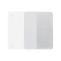 Caja de almacenamiento de plástico transparente de 12 rejillas con tapa antipolvo - 15 Rejillas con Tapa / Blanco Claro
