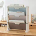 Organizer da scrivania inclinato a più strati per documenti e libri con dimensioni - Multicolore