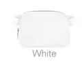 Classic white athletic fanny pack variant for versatile outdoor and fitness use - White