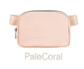 Versatile pale coral athletic waist bag fanny pack for sports and outdoor running - Flesh Pink