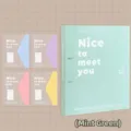 Mint green A4 ring binder folder set with 8 colorful file pockets for exam paper storage. - Folder Collection / 1 Folder + 8 Pockets / Mint Green