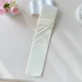 Thin velvet cream white calf socks for women, breathable sweet style spring summer hosiery. - One Size (30-40) / Milky White, 1 Pair