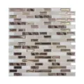 Piastrella adesiva da parete a mosaico per paraschizzi cucina in stile oro lussuoso e moderno. - Mosaico Oro (YJC0123)