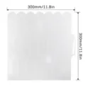 Adesivo murale 3D trasparente autoadesivo impermeabile cucina bagno piastrella 300mm - Scaglie di Pesce Trasparenti / YJC0247