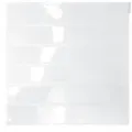 3D Fliesenaufkleber Selbstklebend Wasserdichte Wandtattoo für Küche und Bad Dekor - YJC0339 / 1 Stück/Packung