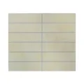 Vista dettagliata delle piastrelle in pietra SPC beige con texture marmo naturale - Stile Beige / YP004 (29 x 23 cm)