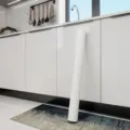 Papel de contacto autoadhesivo blanco e impermeable para renovar muebles cocina - Ancho 60 cm * 3 m / Blanco perla