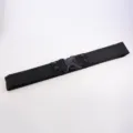 Langlebiger schwarzer Taktikgurt mit stabiler Kunststoffschnalle für Outdoor und Training. - 100-135CM / Schwarz