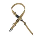 Strapazierfähiger taktischer Dreipunktgurt aus khakifarbenem Nylon für Outdoor - Khaki / 100-135CM