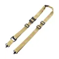 Hellbrauner taktischer MS1 MS3 MS4 Nylon-Zweipunktgurt für diverse Outdoor-Ausrüstungen - Khaki / 60-120