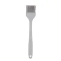 Pinceau à pâtisserie professionnel gris en silicone avec trou de suspension pour la cuisine - Pinceau / Gris