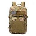 45L Camouflage Tactical Backpack with American Flag Patch for Camping and Hiking - Style 1 / 45L / CP Color - Style 1 (With Flag Patch)
