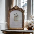 Vintage Gold Photo Frame 6x8 Inches European Baroque Picture Frame for Tabletop Decor - 8 Inch Size